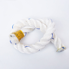 PP Polypropylene Monofilament 3 Strand Twisted Rope Excellent Shock Absorption